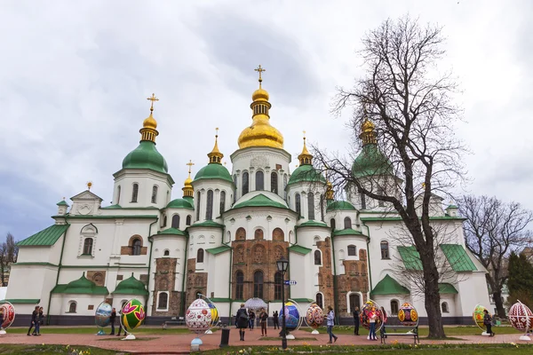 Festival tradicional ucraniano de huevos de Pascua (Pysanka) en Kiev , — Foto de Stock