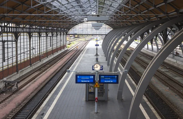 Lubeck hauptbahnhof treinstation, Duitsland — Stockfoto