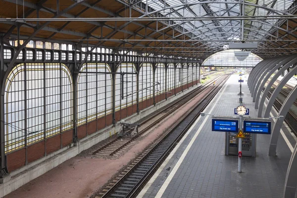 Lubeck Hauptbahnhof estação ferroviária, Alemanha — Fotografia de Stock