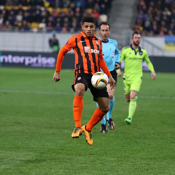 UEFA Europa League hře Šachtar Doněck vs Anderlecht — Stock fotografie