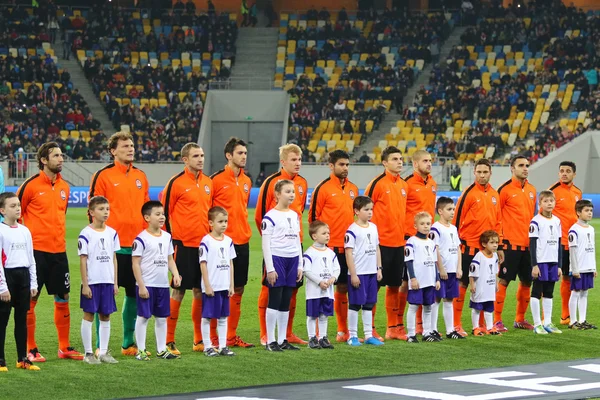 UEFA Europa League játék Sahtar Donyeck vs Anderlecht — Stock Fotó