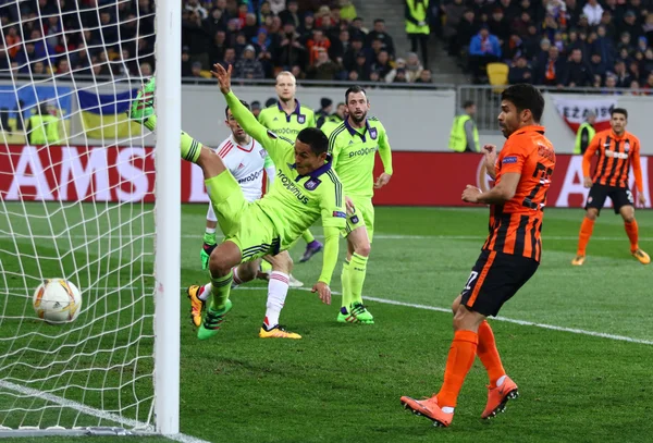 UEFA Avrupa Ligi oyun Shakhtar Donetsk vs Anderlecht — Stok fotoğraf