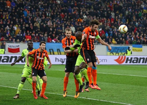 UEFA Europa League game Shakhtar Donetsk vs Anderlecht — Stock Photo, Image