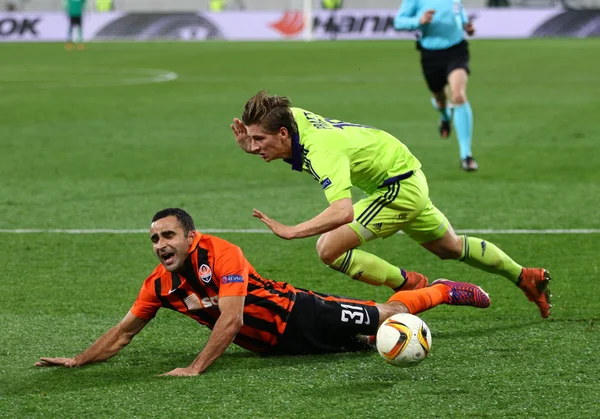 UEFA Europa League partido Shakhtar Donetsk vs Anderlecht —  Fotos de Stock