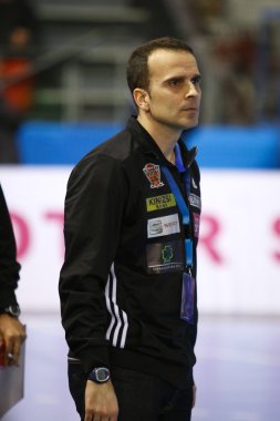 2015/16 EHF Champions League Last 16 Handball game Motor vs Vesz