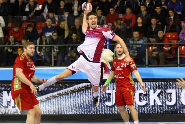 2015/16 EHF Champions League Last 16 Handball game Motor vs Vesz