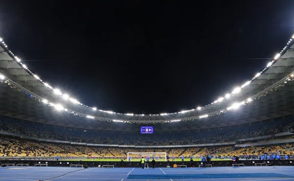 Kiev, Ukrayna'daki NSC Olimpiyat Stadyumu'nun panoramik manzarası — Stok fotoğraf