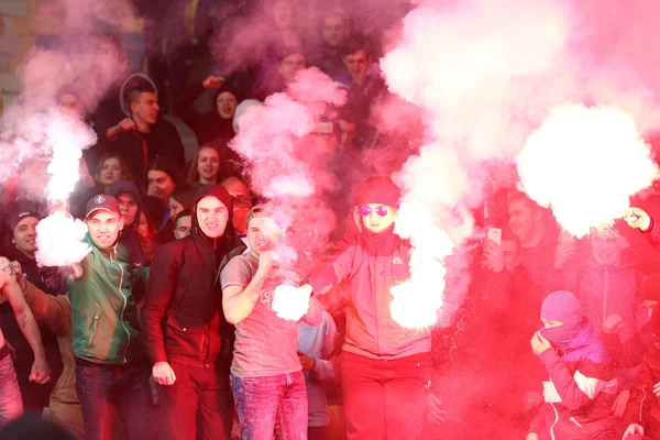 Match amical Ukraine vs Pays de Galles à Kiev, Ukraine — Photo