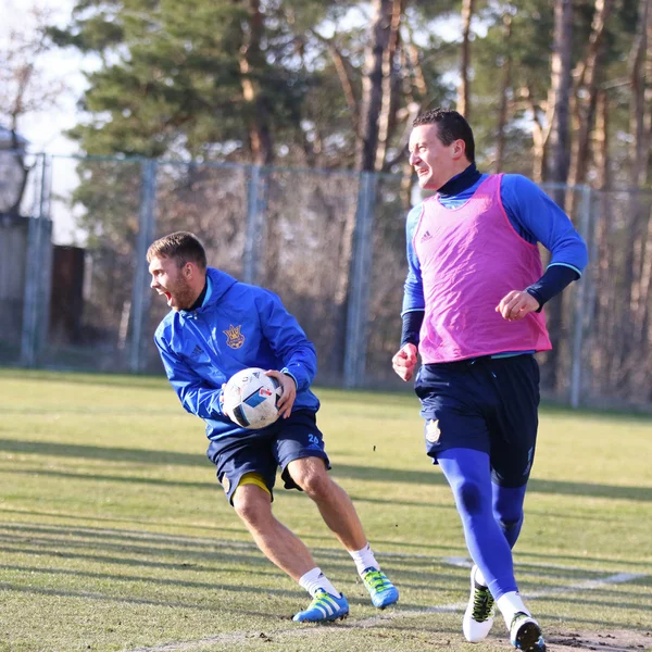 Ukraine - Wales: Pre-match training session in Kyiv, Ukraine