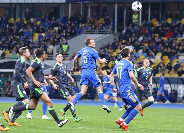 Friendly match Ukraine vs Wales in Kyiv, Ukraine — Stock Photo, Image