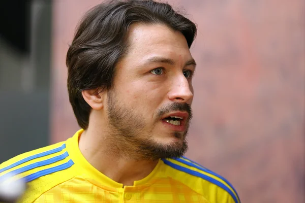 Ambassador of Ukraine National Team, TV presenter Sergiy Prytula — Stock Photo, Image