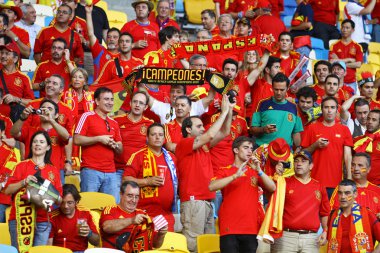 İspanya Millî Futbol Takımı taraftarları