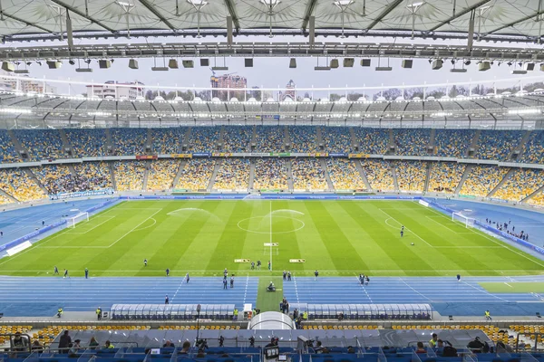 NSC olympijský stadion (Nsc Olimpiyskyi) v Kyjevě, Ukrajina — Stock fotografie
