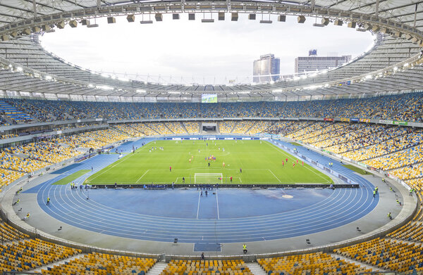Олимпийский стадион НСК "Олимпийский" в Киеве, Украина
