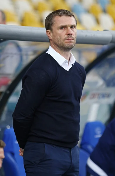 Entrenador principal del FC Dynamo Kyiv Sergiy Rebrov —  Fotos de Stock