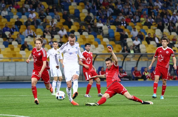 Ukrainische Premier League Spiel fc dynamo kyiv v volyn lutsk — Stockfoto
