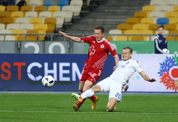 Liga Premier Ucraniana juego FC Dynamo Kyiv v Volyn Lutsk —  Fotos de Stock