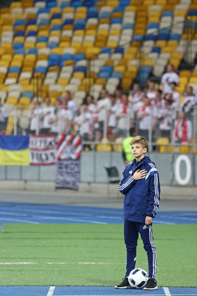 Ukraińska Premier League gra Fc Dynamo Kijów v Wołyń Łuck — Zdjęcie stockowe