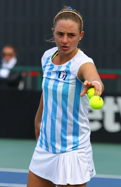 BNP Paribas FedCup game Ukraine vs Argentina — Stock Photo, Image