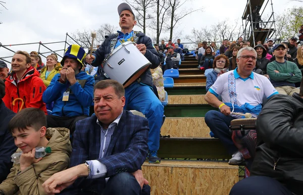 BNP Paribas FedCup gra Ukraina vs Argentyna — Zdjęcie stockowe