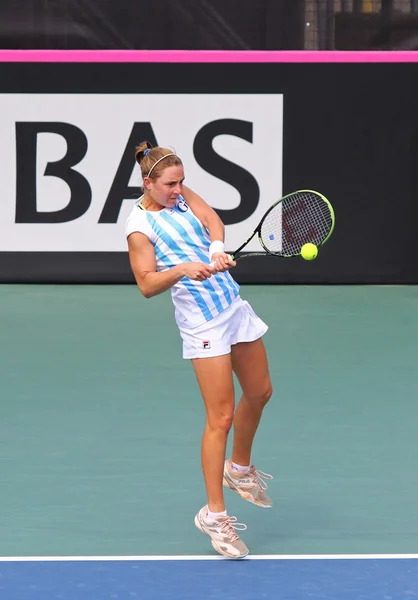 BNP Paribas FedCup game Ukraine vs Argentina — Stock Photo, Image