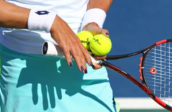 Fedcup utkání Ukrajina vs Argentina — Stock fotografie