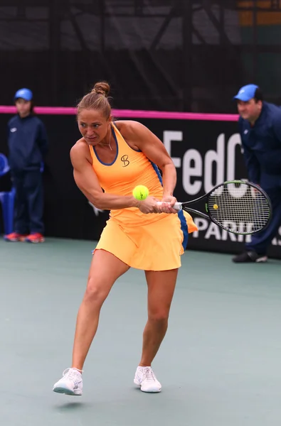 FedCup tennis match Ukraine vs Argentina — Stock Photo, Image