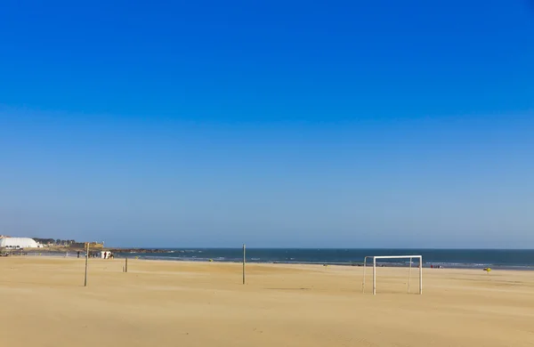 Matosinhos pláž ve městě Porto, Portugalsko — Stock fotografie