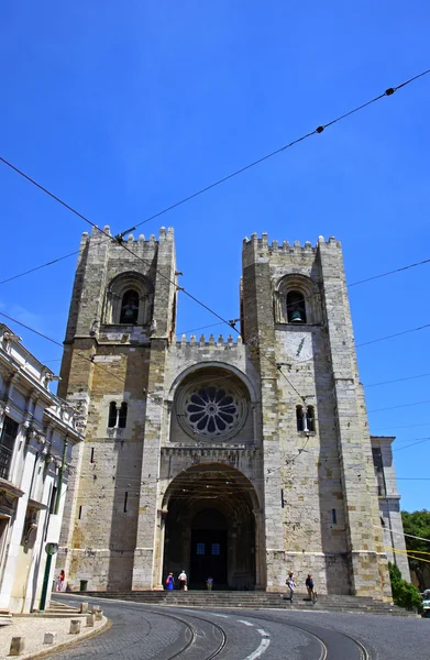 Cattedrale di Se de Lisboa, Lisbona, Portogallo — Foto Stock