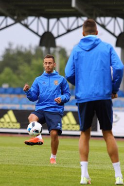 Ukrayna Milli Futbol Takımı'nın eğitim oturumu açın