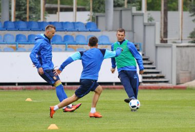Ukrayna Milli Futbol Takımı'nın eğitim oturumu açın