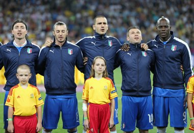 UEFA Euro 2012 çeyrek final oyun İngiltere v İtalya