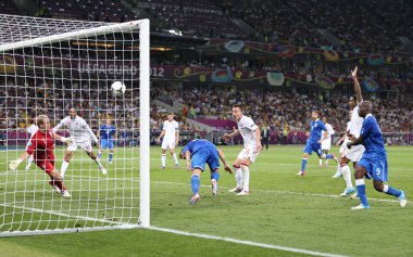 UEFA Euro 2012 çeyrek final oyun İngiltere v İtalya