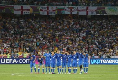 UEFA Euro 2012 çeyrek final oyun İngiltere v İtalya