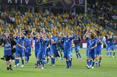 UEFA Euro 2012 çeyrek final oyun İngiltere v İtalya