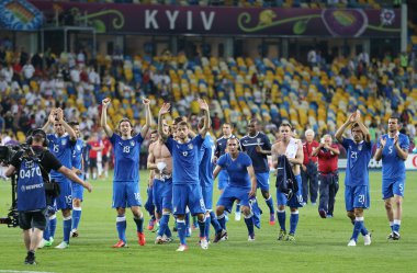 UEFA Euro 2012 çeyrek final oyun İngiltere v İtalya