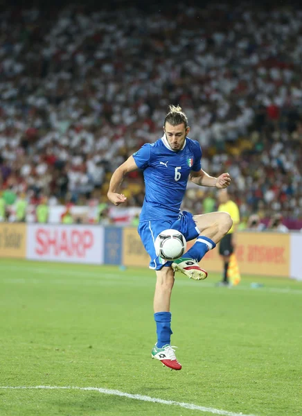 UEFA EURO 2012 Quarter-final game England v Italy — Stock Photo, Image