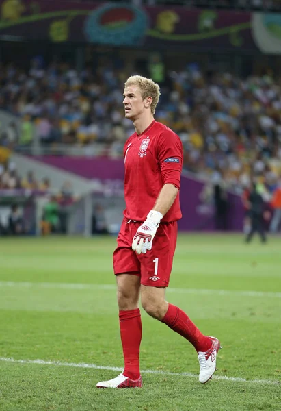 UEFA EURO 2012 Quarter-final game England v Italy — Stock Photo, Image