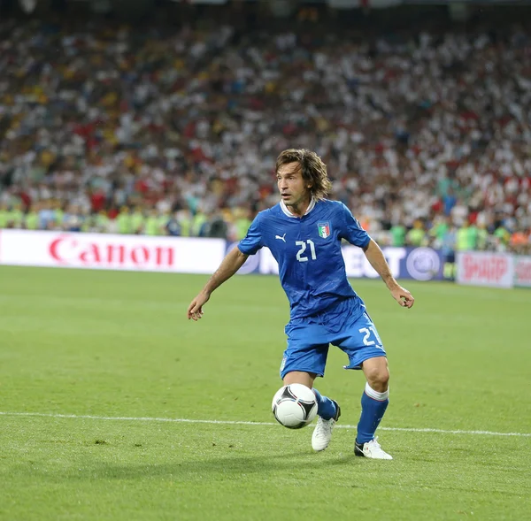 UEFA Euro 2012-kwartfinale spel Engeland / Italië — Stockfoto