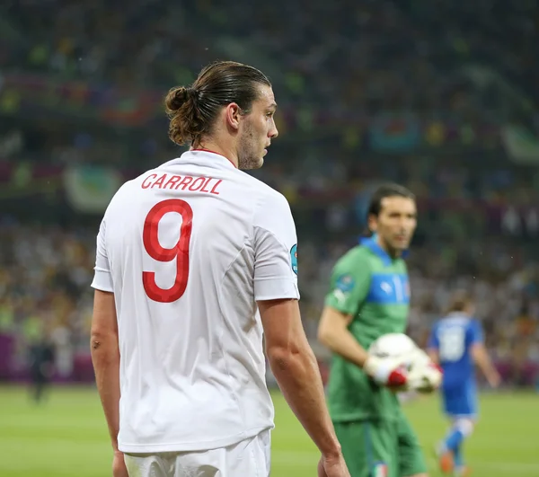UEFA Euro 2012 προημιτελικό παιχνίδι Αγγλία κατά Ιταλίας — Φωτογραφία Αρχείου