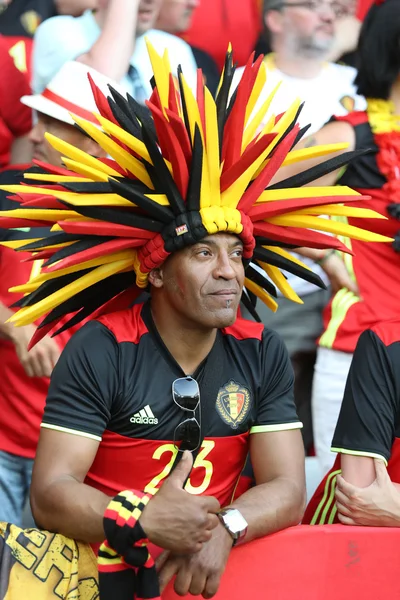 UEFA EURO 2016: Suécia / Bélgica — Fotografia de Stock