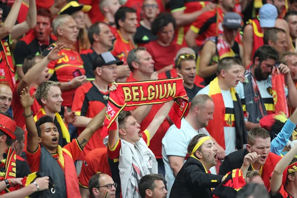 UEFA EURO 2016: Sweden v Belgium — Stock Photo, Image