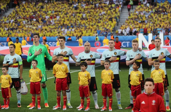 UEFA EURO 2016: Suécia / Bélgica — Fotografia de Stock