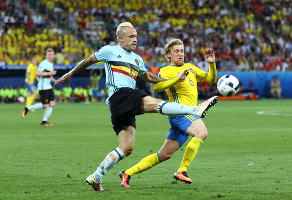UEFA EURO 2016: Sweden v Belgium — Stock Photo, Image
