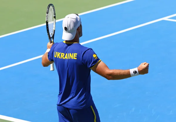Copa Davis: Ucrânia / Áustria — Fotografia de Stock