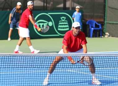 Davis Cup tenis oyunu Ukrayna v Avusturya