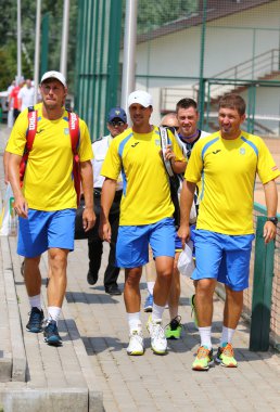 Davis Cup tenis oyunu Ukrayna v Avusturya