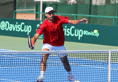 Davis Cup tenis oyunu Ukrayna v Avusturya