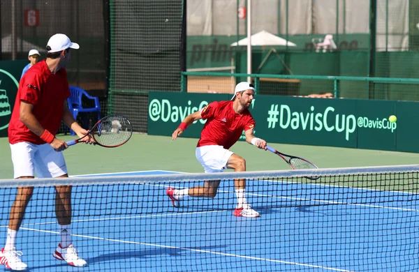 Davis Cup tennis spel Oekraïne / Oostenrijk — Stockfoto