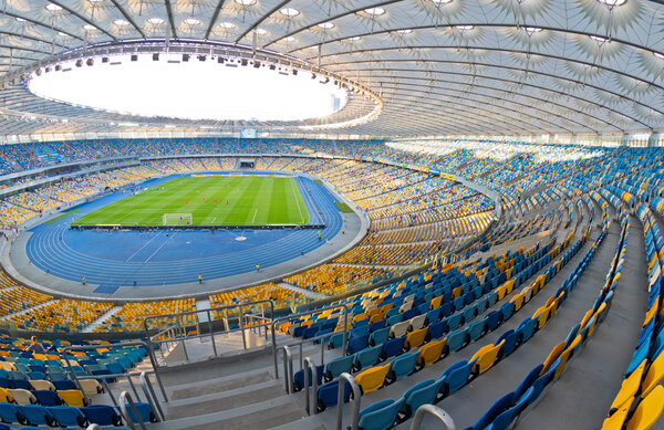NSC Olympic stadium in Kyiv, Ukraine